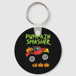 Chaveiro Crianças Halloween Pumpkin Smasher Monster Truck C