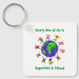 Chaveiro Crianças importantes e valiosas