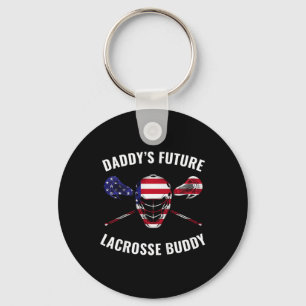 Chaveiro Crianças Lacrosse Garotos Pai Futuro Lacrosse Bu