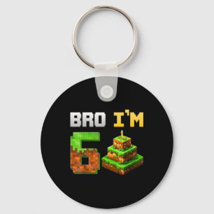 Chaveiro Crianças Menino É Meu Jogo De Aniversário De 6, Pi