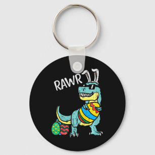 Chaveiro Crianças Páscoa Trex Bunny Rawr Meninos Pequenos R