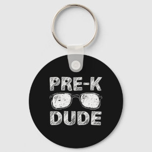 Chaveiro Crianças Pré-K Cara Primeiro Dia da Pré-escola Dan