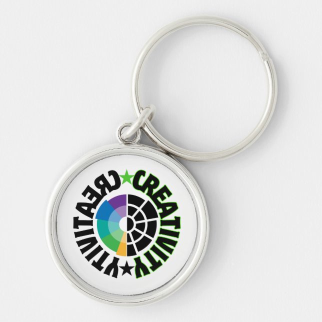 Chaveiro Criatividade.w (Frente)