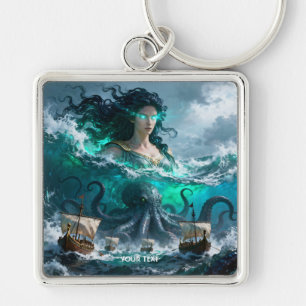 Chaveiro Criatura Antiga do Mar de Fantasia
