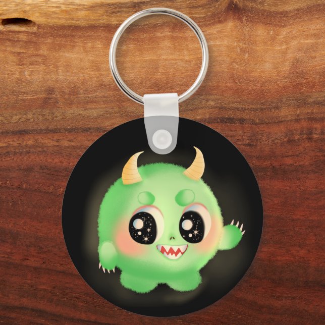 Chaveiro Criatura de Monstro Amiga do felpudo (Frente)