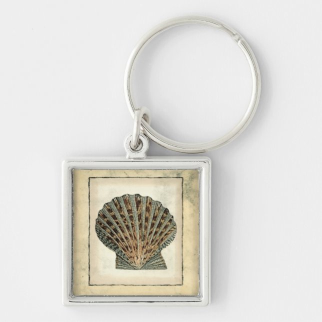 Chaveiro Criaturas marinhas pela costa (Frente)