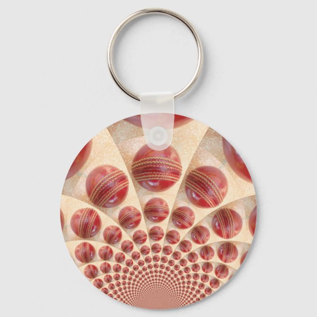 Chaveiro Cricket Balls: Array ritmado (Frente)