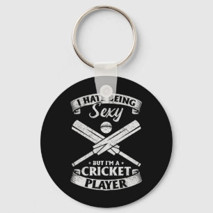 Chaveiro Cricketista - Odeio Ser Jovem, Mas Sou Um Jogador