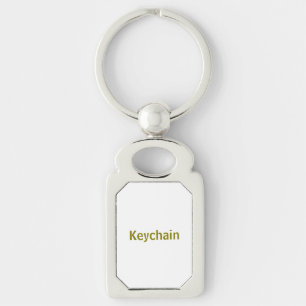 Chaveiro Crie seu Personalizado 1.8"l x 1.1"w (retângulo)