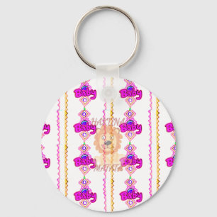 Chaveiro Crie seu próprio Design de texto de leão divertido