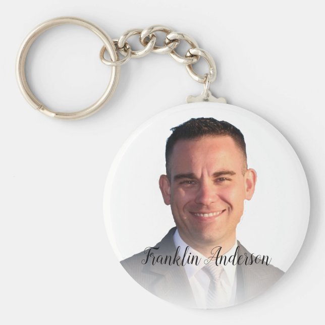 Chaveiro Crie Seu Próprio Groovy Selfie Incrível (Frente)