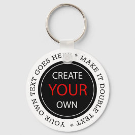 Chaveiro Crie seu próprio - Personalizado, com marca / Foto