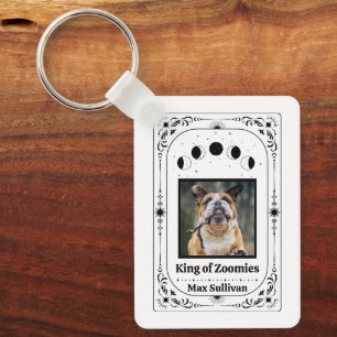 Chaveiro Crie Seu Próprio Tarot de Fotos do Cachorro Presen