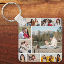 Chaveiro Crie sua própria colagem de fotos 11