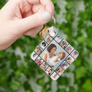 Chaveiro Crie Sua Própria Colagem De Fotos 17