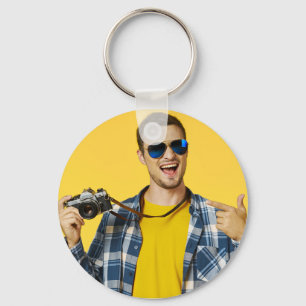Chaveiro Crie sua Própria Foto Imagem Personalizada