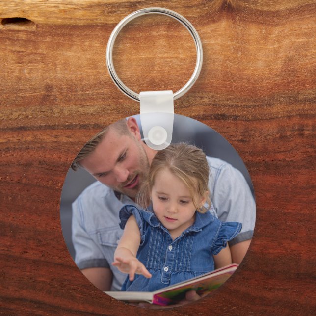 Chaveiro Crie Sua Própria Foto Imagem Personalizada DIY  (Verso)