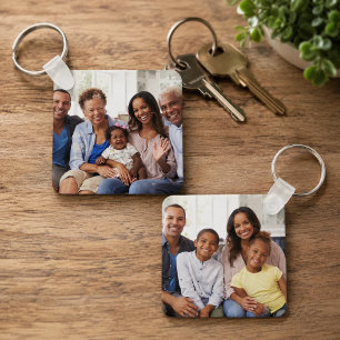 Chaveiro Crie Sua Própria Foto Personalizada com Duas Image