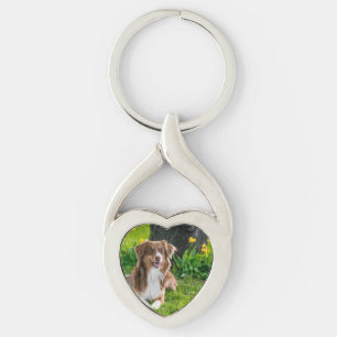 Chaveiro Crie Sua Própria Foto Pet Personalizada