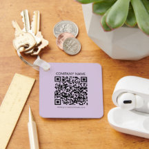 Crie um Código QR | Lilás Lavanda Claro