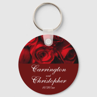 Chaveiro "Crimson Rose Bouquet" - Personalizado [a]