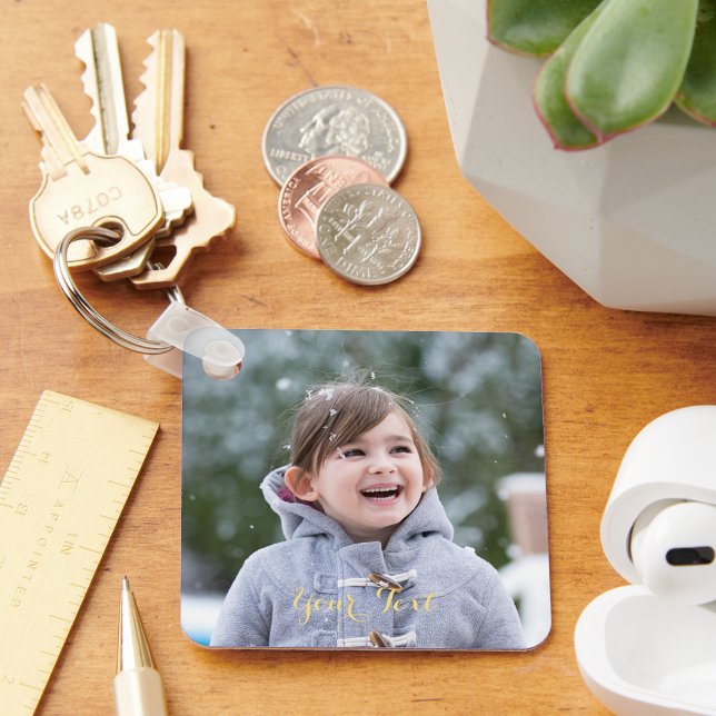 Chaveiro Crio Fazer Design Personalizar Nome de Fotografia  (Create Make Design Custom Photo Name Metal Keyring)