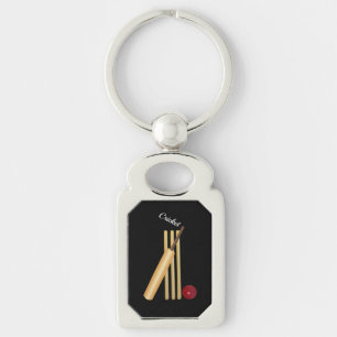 Chaveiro Críquete - Wicket, Bat and Ball