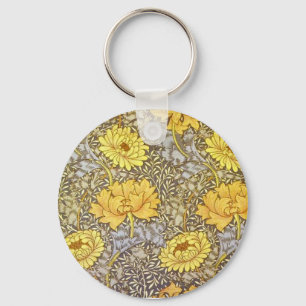 Chaveiro crisântemo por William Morris