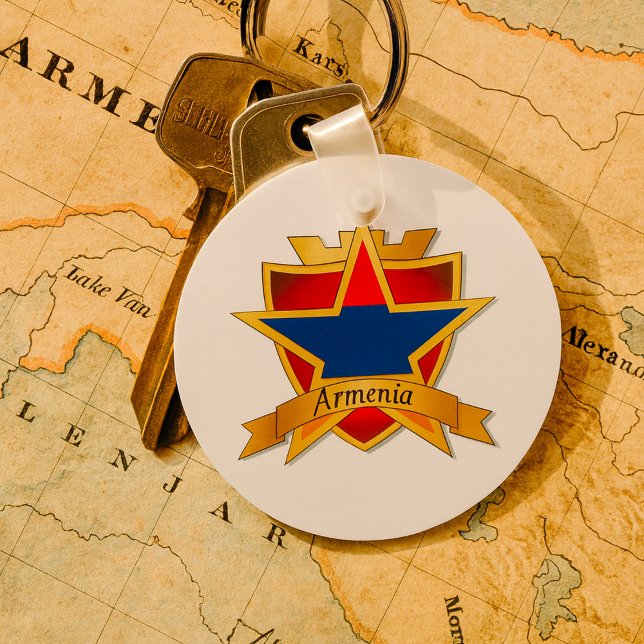 Chaveiro Crista da Armênia (Criador carregado)