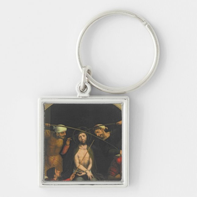 Chaveiro Cristo coroado com espinhos (Frente)