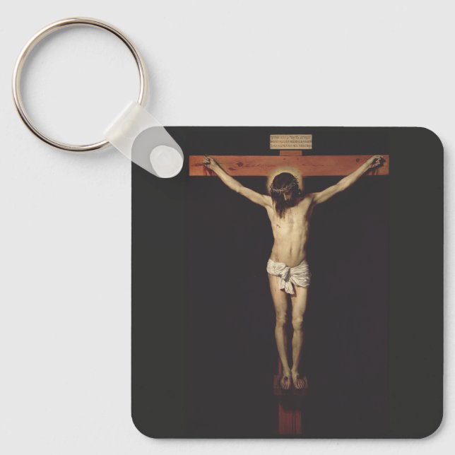 Chaveiro Cristo Crucificado por Diego Velazquez (Frente)