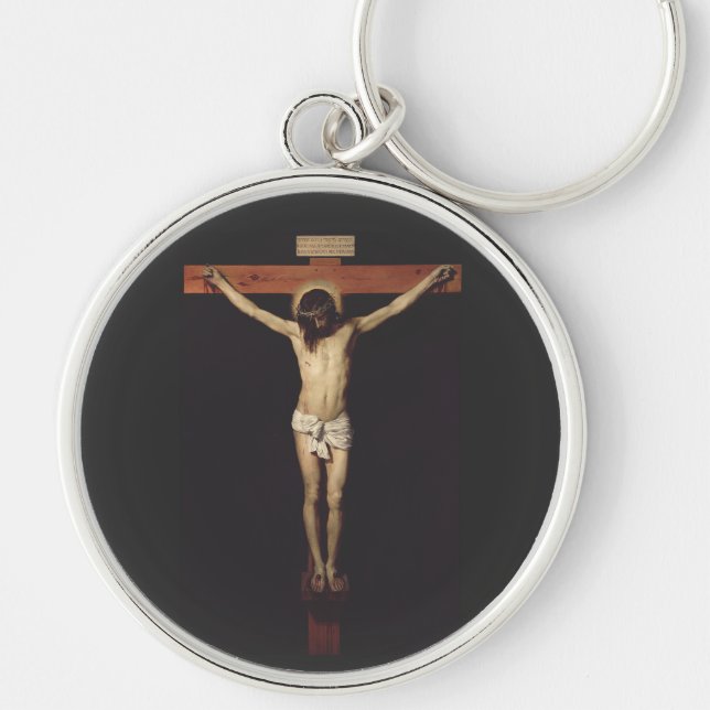 Chaveiro Cristo Crucificado por Diego Velazquez (Frente)