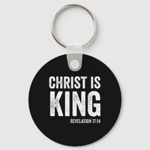 Chaveiro Cristo É Rei Revelação 17_14 Cristo Cristão I
