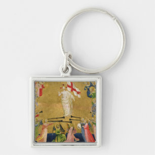 Chaveiro Cristo glorificado na corte do céu, 1423-24