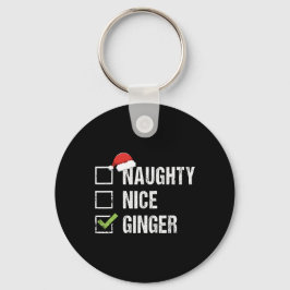 Chaveiro Cristo Irlandês Naughn Nice Ginger Redhead Santa H