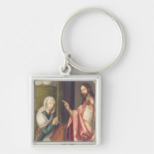 Chaveiro Cristo o redentor que abençoa uma mulher (painel)