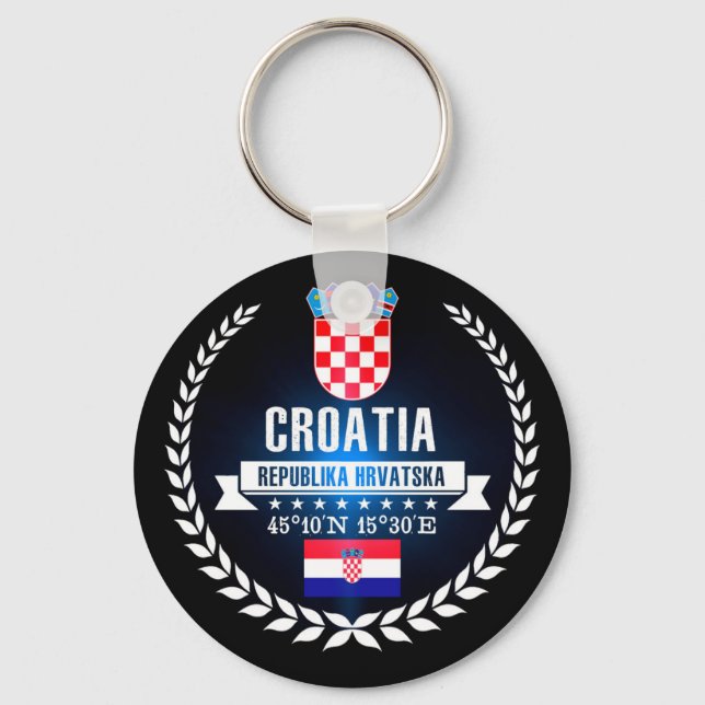 Chaveiro Croácia (Frente)