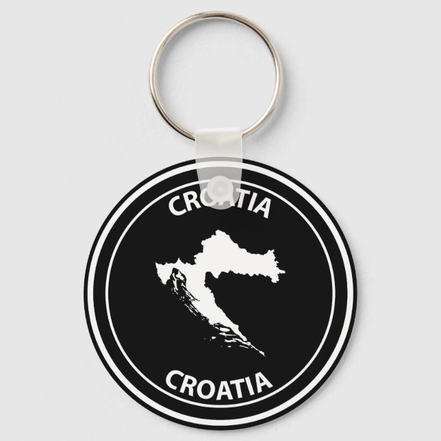 Chaveiro Croácia (Frente)