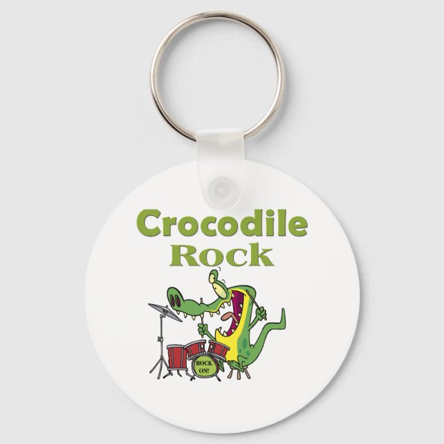 Chaveiro crocodile rock (Frente)