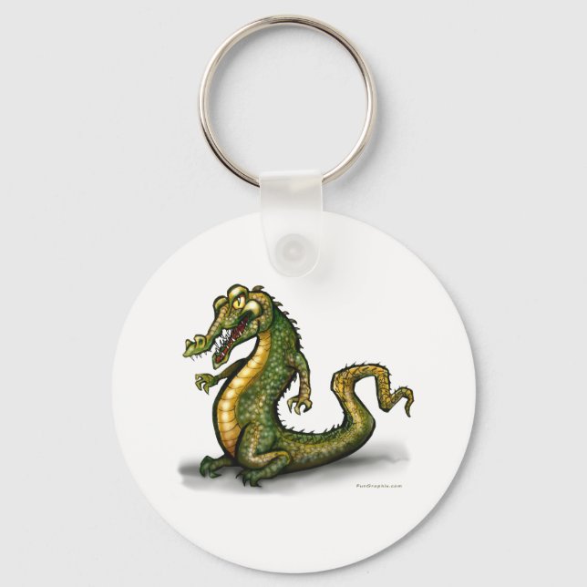 Chaveiro Crocodilo (Frente)