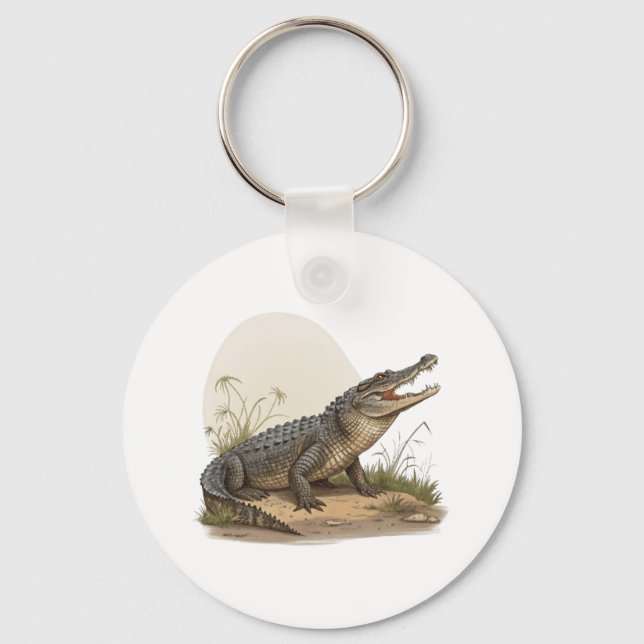 Chaveiro Crocodilo (Frente)