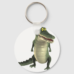 Chaveiro Crocodilo dos desenhos animados