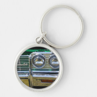 Chaveiro cromo clássico do impala com pintura verde