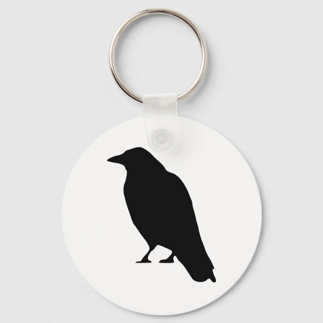 Chaveiro Crow Silhouette (Frente)
