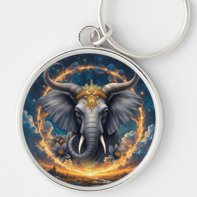 Chaveiro Crowned Guardian of the Celestial Gate the elefant (Frente)