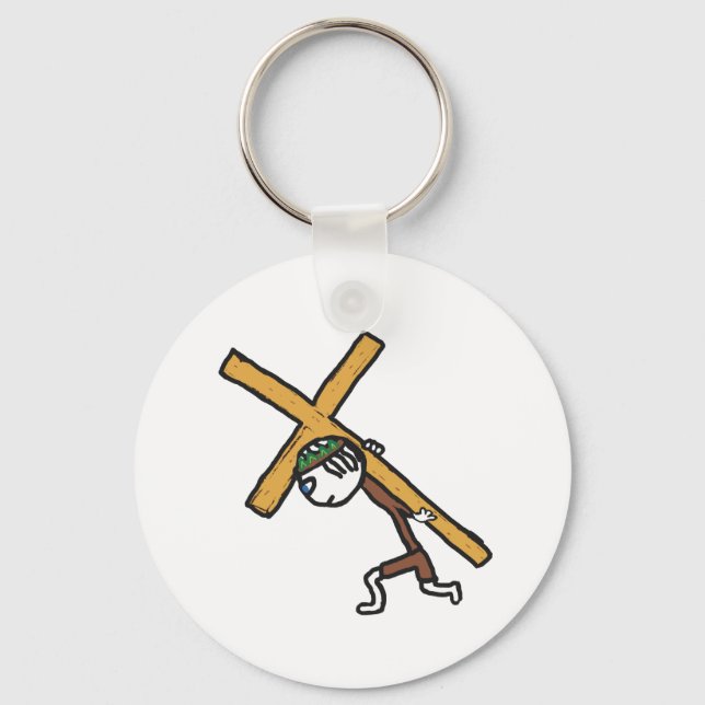 Chaveiro Crucifixo (Frente)
