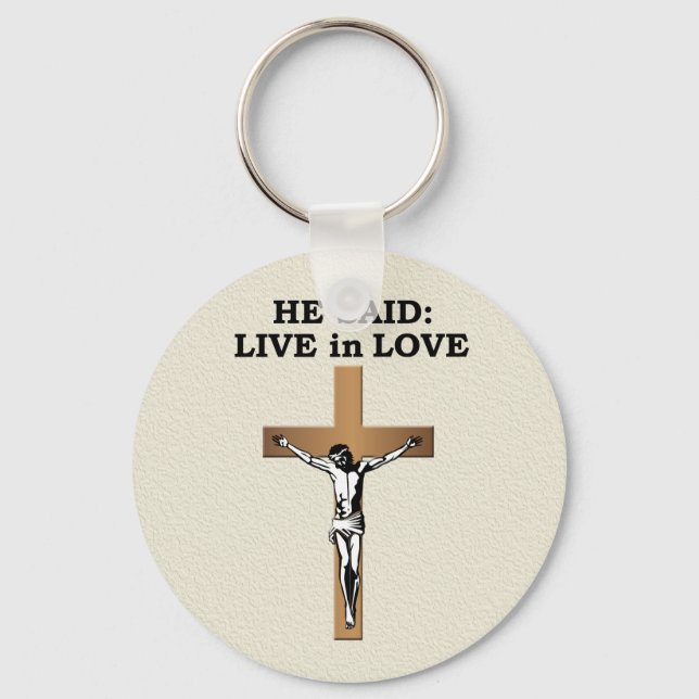 Chaveiro Crucifixo (Frente)