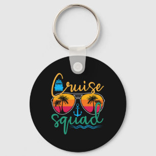 Chaveiro Cruise Squad 2025 Family Vacation Beach Matching G