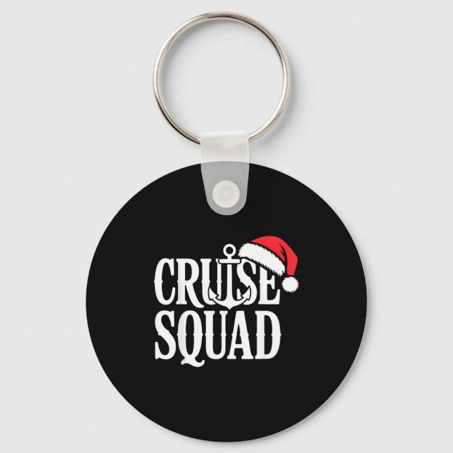 Chaveiro Cruise Squad Festive Srit Nautical Lovers Christma (Frente)