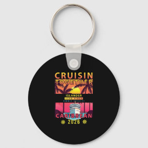 Chaveiro Cruisin Together Caribe 2026 Amigo Família Cari